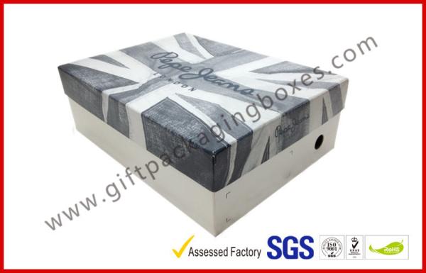 Customized Grey Board Lid and Base Apparel Gift Boxes for Dressing , Wedding