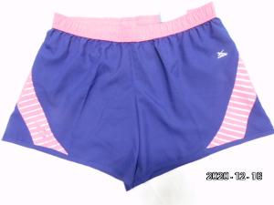Quality Purple 140gsm Woven Fabric Womens Jogging Shorts All Seasons wholesale
