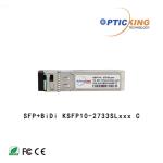 TX 1330nm / RX 1270nm 40KM 10G BIDI SFP+ Optical Transceiver