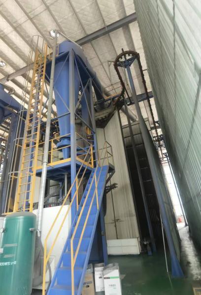Innovative Vertical Powder Coating Line For Aluminum Profiles Streamlined