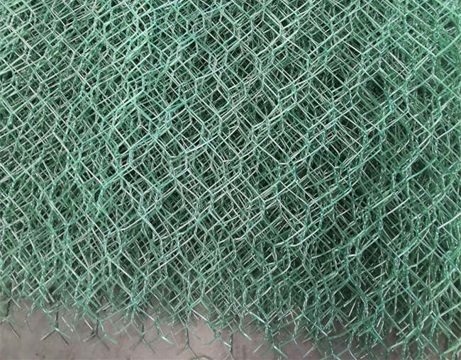 Hexagonal 2.5mm Gabion Mesh Baskets 50x60mm Woven Fish Cage Netting