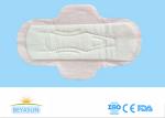 Negative Ion Disposable Ladies Sanitary Napkins High Abosorption Winged Shape
