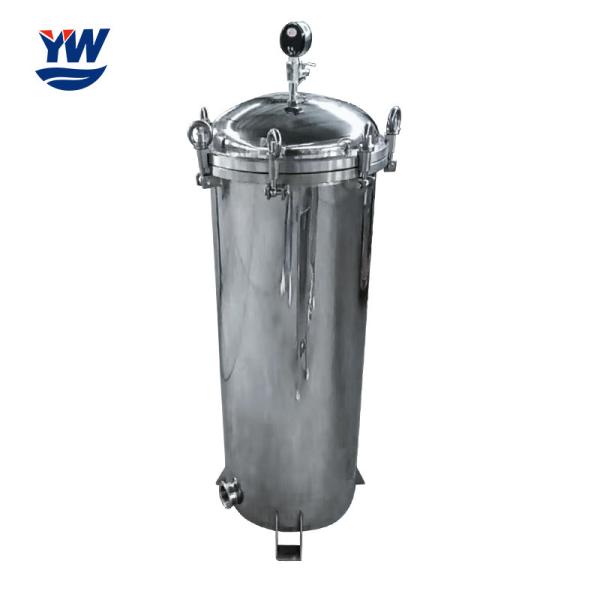 Cheap Stainless Steel Titanium Rod Filter Housing , 250mm Titanium Tube Filter for sale