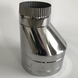 Quality Single Wall 6 Insulated Chimney Pipe CE Approval High Acid Resistance wholesale