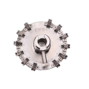 Quality Polishing Fiber Optic Fixtures Mt Apc 12 Connector Stainless Steel S136 Material wholesale
