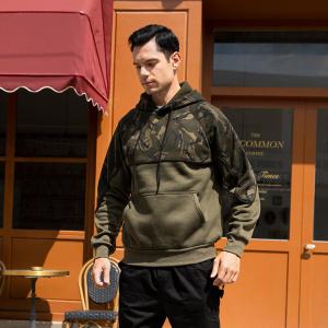 Quality Heavyweight Blank Pullover Sweater Hoodies L XL For Winter wholesale