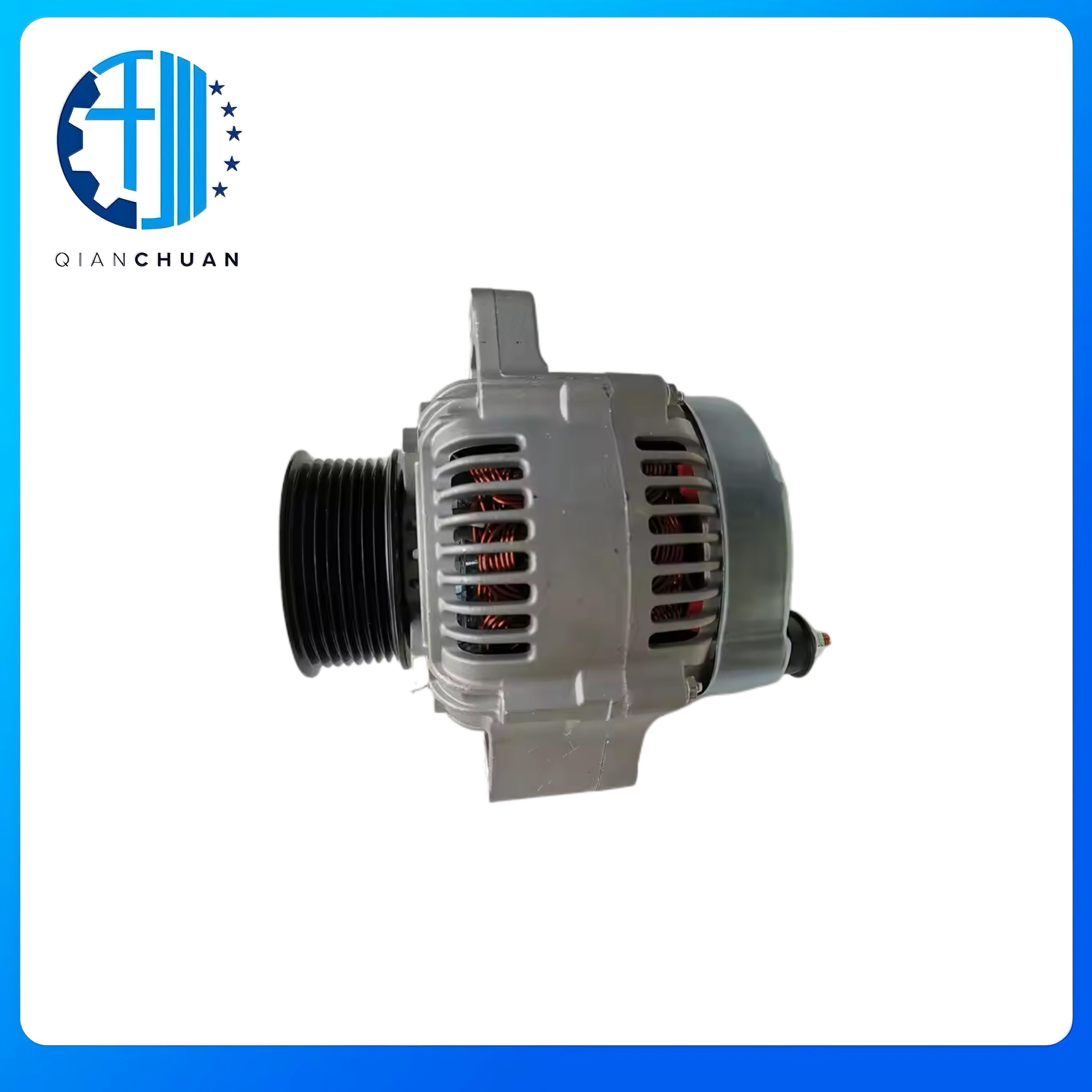 Alternator 600-861-3610/102211-4050/101211-7960/600-861-6410 for Komatsu 6D102 Engine Spare Parts