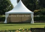Strong structural marquee pagoda party tent with PVC white side wall for wedding