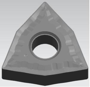 Quality High Impact Toughness Cermet Turning Inserts Gold &amp; Grey Color 40HRC WNMG WNMG08 wholesale