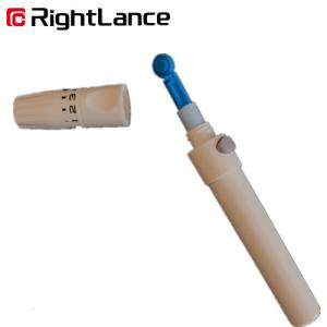 Quality Twist Cap Gamma Reusable Lancet Pen For Finger Pricker Glucometer wholesale