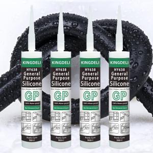 Quality Non Toxic Weather Resistance Clear Acetic Silicone Sealant Tube wholesale