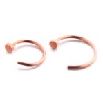 Titanium Black Gold Plated Surgical Steel Nose Rings Nose Studs