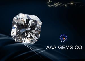 Quality 5mm Colorless Loose Moissanite 0.5 CT Fancy Cutting Shape For Ring wholesale