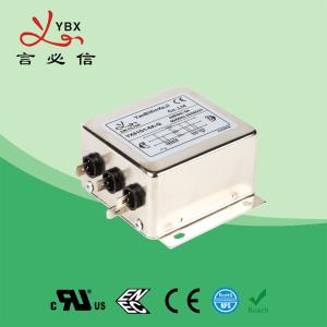 Quality Commercial 3 Phase Emi 3 Line Inverter Noise Filter 380V 440VAC 3A wholesale