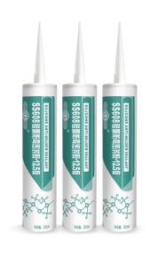 Quality SS608 Light Grey Bathroom Silicone Sealant Fast Drying White Caulk For Bathtub wholesale
