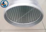 Low Carbon Galvanized Water Well Screen Excellent Pressure Resistant Suppliers