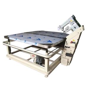 Quality High Precision Automatic Flipping Tape Edge Machine Mattress Machinery 5mm Stitch Length wholesale