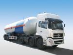 3 Axles 61000L Liquefied Petroleum Gas Lorry Tanker Semi Trailer For LPG