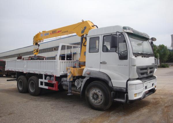 10 Wheels 10T Truck Bed Mounted Crane Straight Boom Q235 Carbon Steel Box