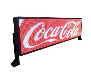 Quality Mobile Advertising Bus LED Display 1192*232*75mm Screen Dimension 6mm Pixels wholesale