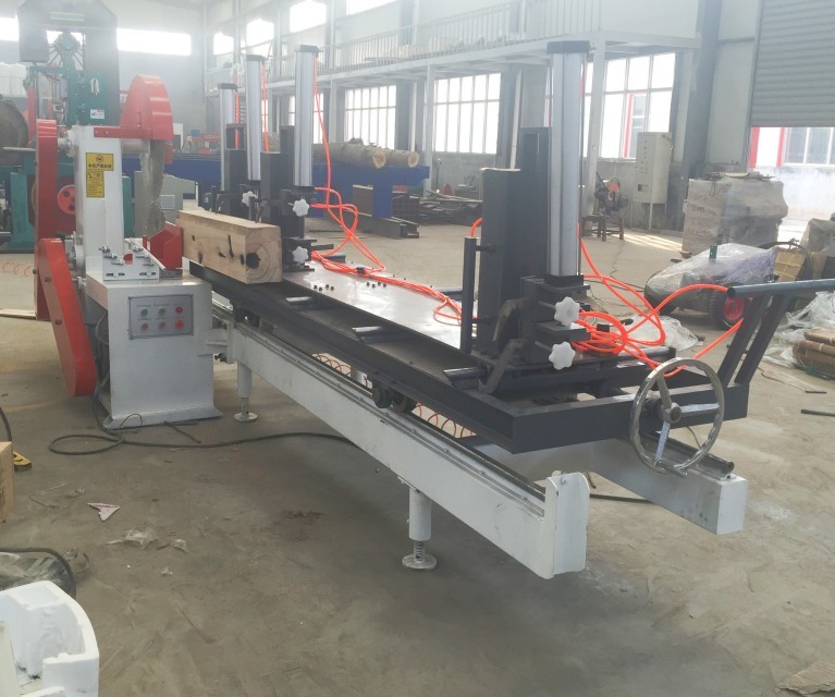 Log Cutting Saw Swing Twin Blade Sawmill Portable Circular Saw Mill Machine Dia 760mm