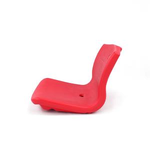 Quality Aluminum Structure HDPE Red Stadium Seats With Backs wholesale
