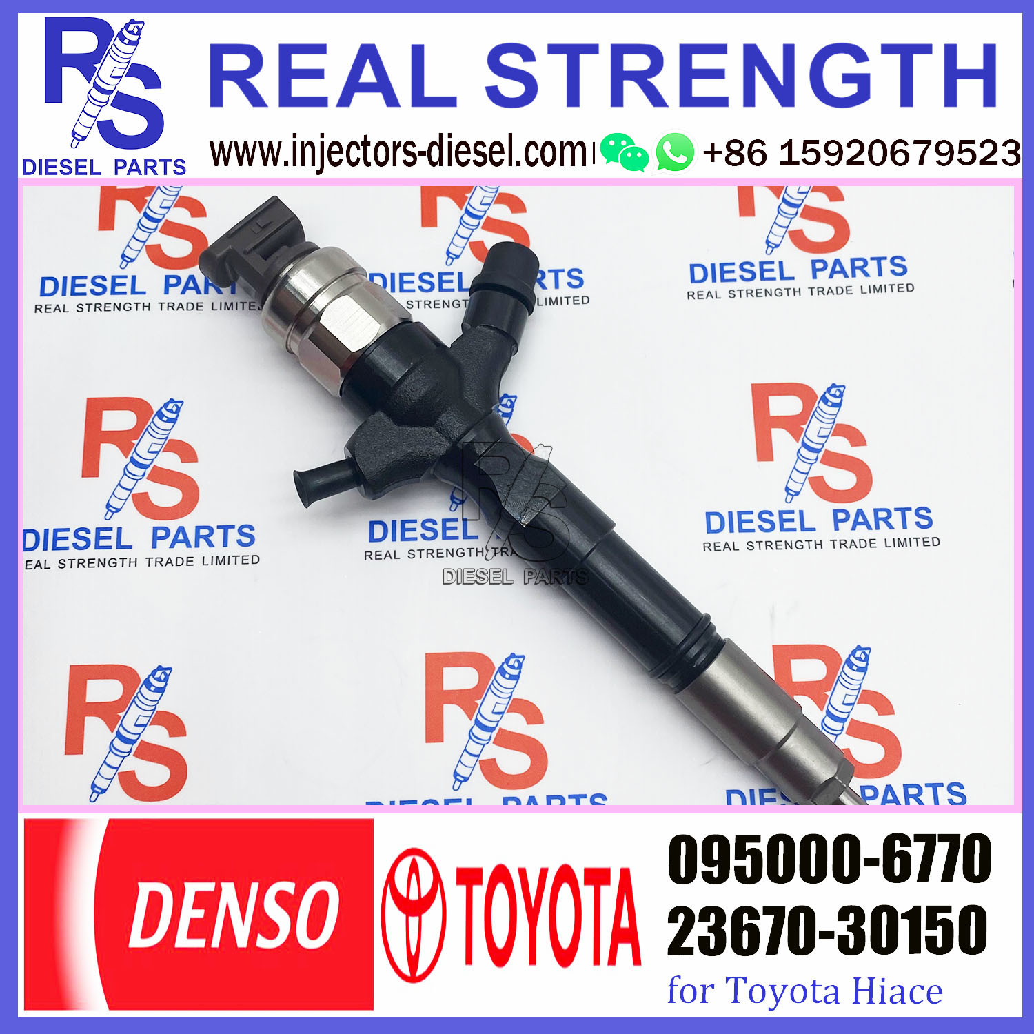 Diesel common rail injector 095000 6770 0950006770 095000-6770 for diesel injector