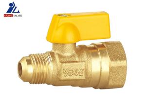 Quality CNC Machine Male Female Ball Valve Iso19001 Brass Gas Shut Off Valve 10 Bar wholesale
