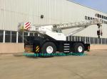 Hydraulic Rough Terrain Boom Truck Crane With Energy Saving Hydraulic System