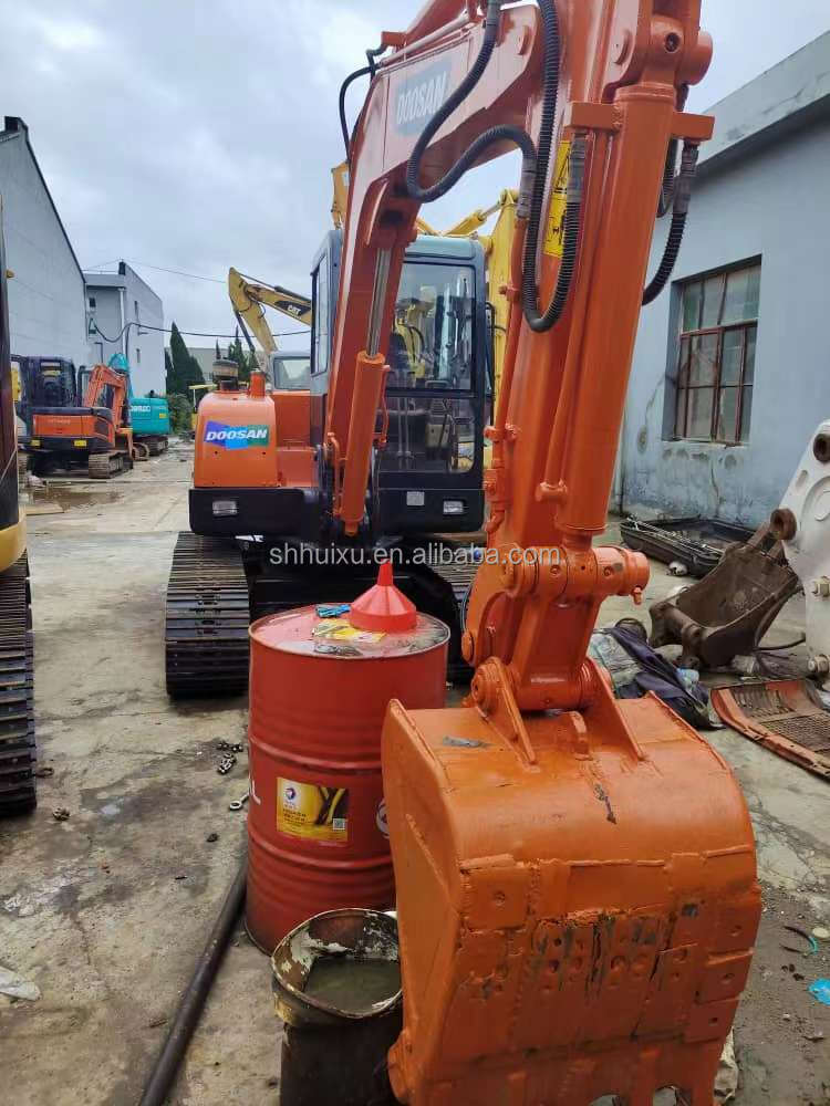 mini used crawler digging machine doosan dx55/secodn hand high quality excavator doosan dx55