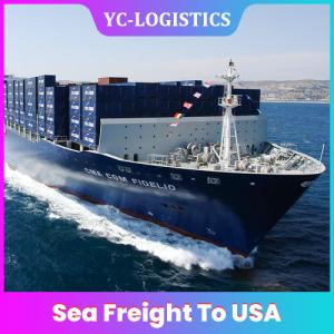 Quality 30 Days Free EXW FOB CIF Freight Forwarder In China To USA wholesale
