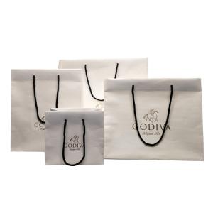 Quality 80gsm SGS CMYK Eco Friendly Shopping Bag With Rope Handles wholesale