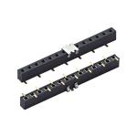 Single Row Smt Female Header Connector Straight 40p 1.27 / 2.0 / 2.54mm Pitch