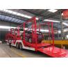 Buy cheap 2 Axles Euro Style Double Deck Hydraulic Lifting SUV Car Carrier Trailer from wholesalers