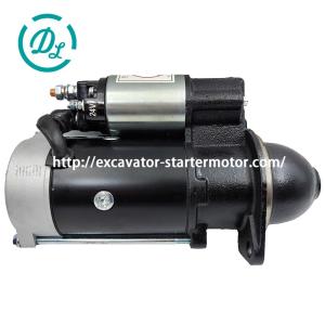 Quality Excavator Starter Motor QDJ2511B 4102 4D35 4105 24V DC 9 Teeth wholesale