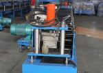Steel Metal Windows Roller Shutter Door Roll Forming Machine Blue Color