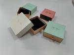 Degradable Jewelry Printed Packaging Box Embossing Self Laminating Card