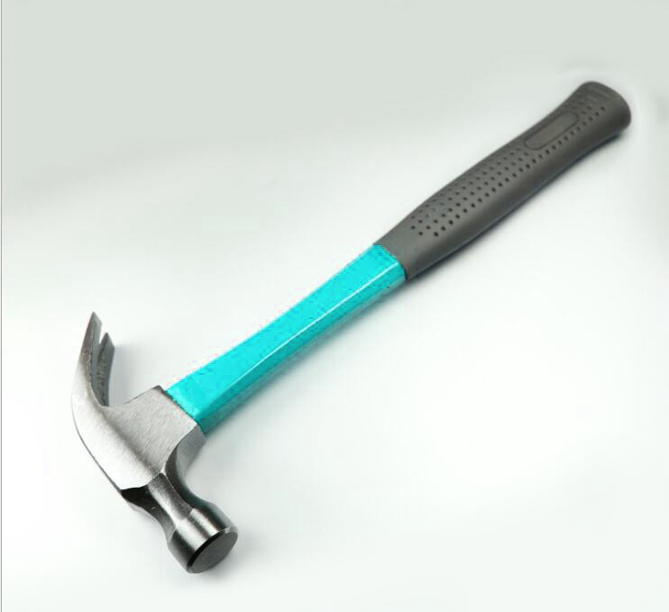 Good price American Type Claw Hammer(XL0007-C) with grade A polishing surface and color handle