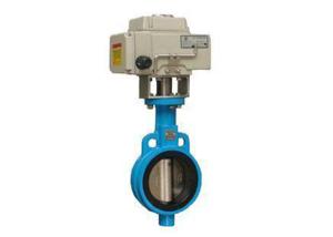 Quality T304 , T316L Stainless Steel Sanitary Valves - Electric Actuated Sanitary Threaded Butterfly Valve wholesale