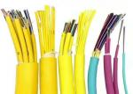 2/4/6/8/10/12/24 Core Multi Mode Indoor Fiber Optic Cable GJFJV GJFJV OM2 / OM3