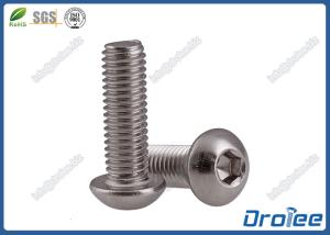 Quality 304/316/A2-18-8 Stainless Steel Button Head Socket Cap Screw Bolt wholesale