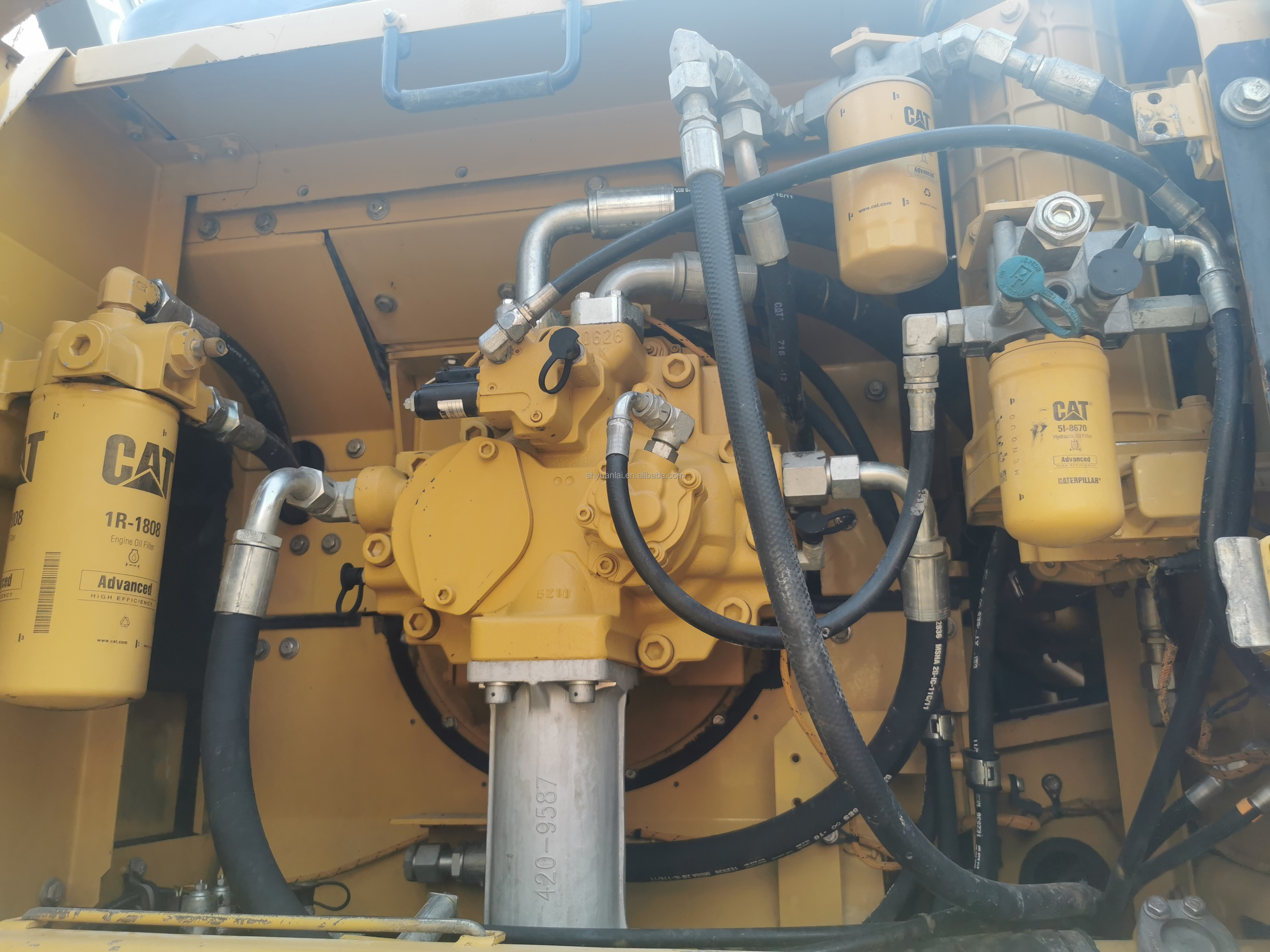 Second Hand CAT340D Excavator with Soft Steel Design and Original Hydraulic Pump