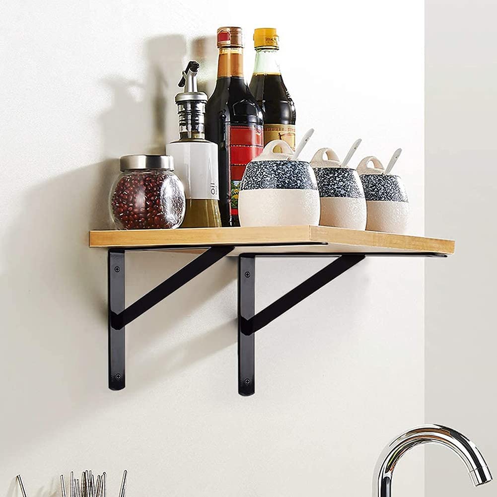 Home Decoration Right Angle Wall Mount Shelf Support Bracket Heavy Duty Shelf Bracket