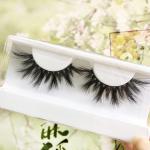 Individual Faux 5D Mink Eyelashes , Handmade Mink Lashes 3d Eyelash