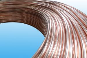 Quality 0.55mm Low Carbon Copper Coated Bundy Tube For Freezer , Bundy Tubing Company wholesale