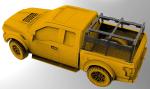 20 Year Fit Toyota Tacoma Universal Retractable Ute Tub Rack with OEM Customized