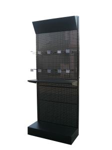Quality Jewelry Exhibition Metal Pegboard Display Stands Diy Merchandise Shelf Stand Expositor wholesale