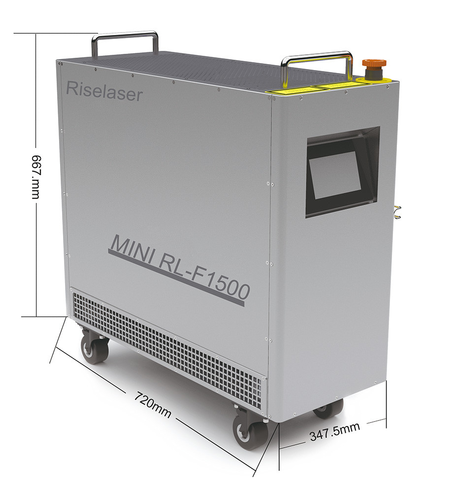 60kg Small Size To Replace TIG Welding Portable Laser Welding Machine 1500W