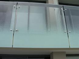 Cheap ISO12543 Balcony Glass Railing , Frameless Glass Railings For Decks for sale