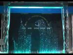 Musical Interactive Digital Water Curtain Fountain Stainless Steel 304